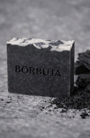 "Midnight Purity" – Activated Charcoal Artisan Soap