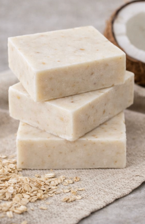 Oat Serenity™ | Coconut & Oat Handmade Soap Bar