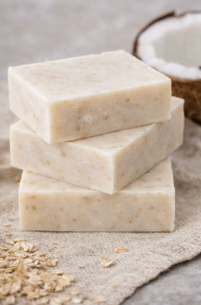 Oat Serenity™ | Coconut & Oat Handmade Soap Bar