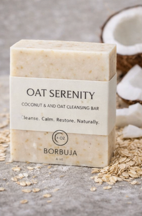 Oat Serenity™ | Coconut & Oat Handmade Soap Bar