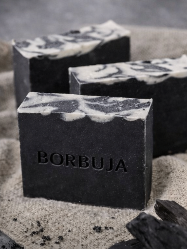 "Midnight Purity" – Activated Charcoal Artisan Soap